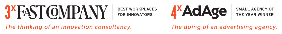 Ad Age Small Agency of the Year 2015, 2017 and 2018